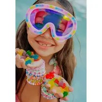 Bling2o Candy Cub Sugar Splash Junior Swimming Mask Violet,Rose Enfants