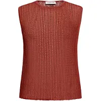 Cartoon Tops en tricot rouille