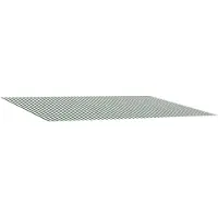 vidaXL Tissu de remplacement pour store, vert et blanc, 400 x 350 cm, polyester