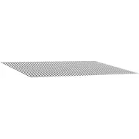 vidaXL Tissu de remplacement pour store, anthracite et blanc, 450 x 350 cm, polyester