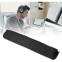 OEM Coussinets pour arceau de casque, coussinets pour casque, compatibles avec les modèles Audio-Technica ATH-MSR7/M30X/M40X/M50, noir, pour de longues soirées musicales