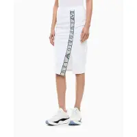 EA7 pour femme. 7W001156_AF12501 Jupe Natural Ventus blanc (S), Casuel, Polister recyclé