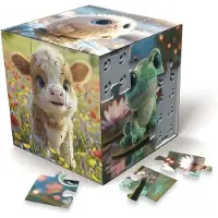 Educa Kids Baby Animals 3d Puzzle Multicolore Enfants