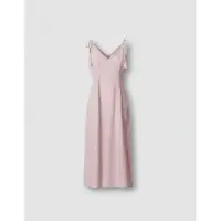 Pepe Jeans Francesca Sleeveless Midi Dress Rose L Femme