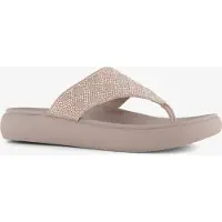 SKECHERS Tongs 'ASANA LUXE' taupe