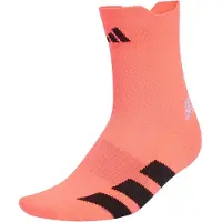 Adidas Chaussettes de sport 'Adizero' orange fluo / noir
