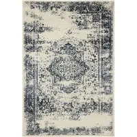 Interiyou Tapis Suzuka Crème/Bleu 2 80 x 150 cm