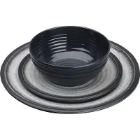 OEM Service de table en mélamine grise