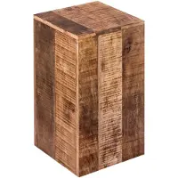Abato Colonne de fleurs Tabouret Support de plantes Table d'appoint 50 cm carré