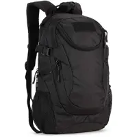 OEM Sac de voyage imperméable, 25 litres, noir, unie, pour adolescents