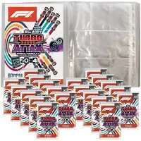 Topps - Turbo Attax Formule 1 2024 - 1 album vierge + 20 boosters