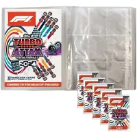 Topps - Turbo Attax Formule 1 2024 - 1 album vierge + 5 boosters