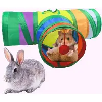 OEM Enceinte surélevée - Jouet pour animaux - Tunnel à nourriture pour petits animaux - Tunnel à nourriture pour lapins - Jouet pour lapins