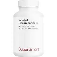 SuperSmart Inositol Hexanicotinate (IHN) Dietary Supplement - 90 Gél. Vég.