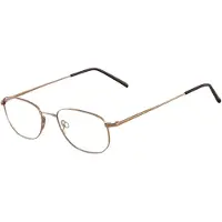 Aucune FLEXON VERRES OPTIQUES - FLEXON OPTIQUES MODÈLE FLEXON 600 COULEUR SHINY MARRON CADRE TAILLE 52mm PONT TAILLE 18mm