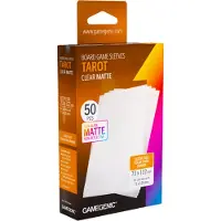 GameGenic : Board Game Sleeves - Tarot (73x122 mm) - Clear Matte - 50 sztuk