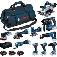 Bosch Kit Professional 10 outils 18 V 0615A500EH