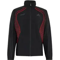 Adidas Originals Veste mi-saison 'Coca Cola Teamgeist 26' gris foncé / rouge / noir