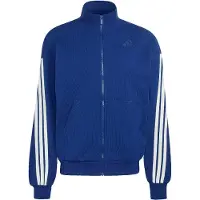 Adidas Sweat de sport bleu foncé / blanc