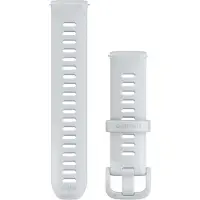 Garmin Ersatzarmband (20 mm, Silicone), Sangles de montre, Blanc