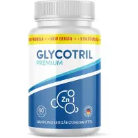 Glory Products OÜ Glycotril Premium en gélules | Pour votre bien-être | À base de zinc et de chrome | Contenu : 60 gélules