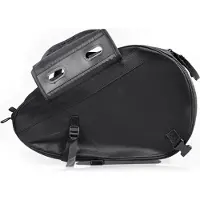 Gistuch Sacs de selle de moto Sacs latéraux de cycle Organisateur universel de palier arrière 36-58L avec couverture étanche