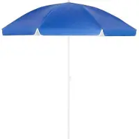 OEM Parasol de plage résistant au vent avec mécanisme rotatif - Parasol de plage anti-UV - Parasol pour la plage - Parasol de plage avec mécanisme rotatif - Parasol de plage résistant au vent et anti-UV