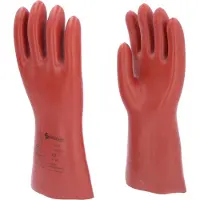 Ks Tools Gants de protection pour électriciens avec protection mécanique, taille 12, classe 0, rouge ( 117.0071 )