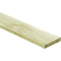 vidaXL : Planches de terrasse, 8 pièces, traitées avec un produit de protection vert, surface de 1,16 m²