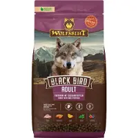 Wolfsblut Black Bird Adult Croquettes pour chiens avec dinde et patates douces 12,5 kg