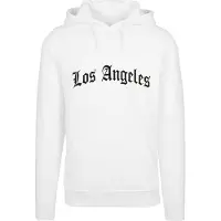 Mister tee Sweat-shirt 'Los Angeles' noir / blanc