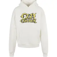 Mc Clothes Sweat-shirt 'Ozzy Osbourne - Ultimate Sin' jaune / orange / noir / blanc cassé