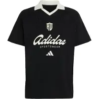 Adidas T-Shirt fonctionnel 'Lux Tiro' noir / blanc