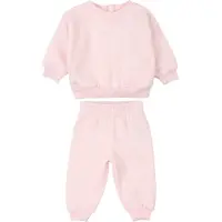 Nike Kids Essential Fleece Crew Long Sleeve Set Rose 0-3 Months Enfants