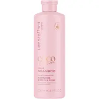 Lee Stafford Shampoing Coco Loco Shine | Nettoyant pour cheveux brillants et soyeux | Shampoing nourrissant | Anti-casse