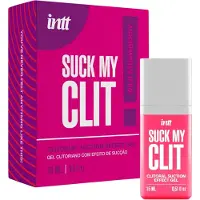 Intt Suck My Clit - gel stimulant clitoridien pour femmes - fraise (15 ml)