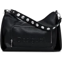 Desigual pour femme. 24WAXP97 Demi-sac Mayari noir (OSFA), Casuel, Polyuréthane