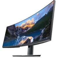 Dell UltraSharp U4919DW écran plat de PC 124,5 cm (49") 5120 x 1440 pixels UltraWide Dual Quad HD LCD Noir, Argent