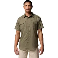 Columbia Utilizer Ii Solid Short Sleeve Shirt Vert S Homme