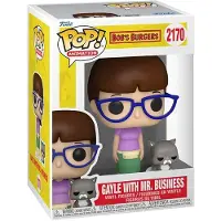 Funko POP! Bob's Burgers POP ! Television PVC- Sammelfigur Gayle avec Mr. Business (2170)