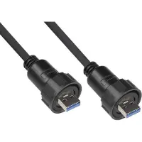 Alcasa Good Connections Industrie-Stecker S4 -USB 3.0 A-A 1m Kabel