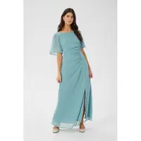 Cream Robe 'Yas' turquoise