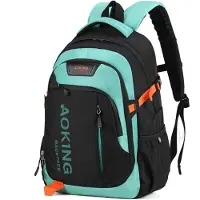 Aoking Sac à dos turquoise / noir
