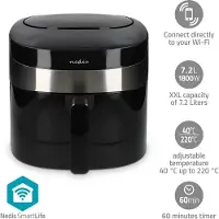Nedis Kaaf170bk Air Fryer Noir 7.2 Liters / EU Plug 220V