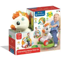 Toys BABY Château gonflable interactif cheval 3en1