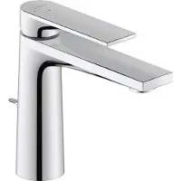 Duravit Tulum Mitigeur monocommandé pour lavabo M FreshStart, saillie 135mm, avec tirette garniture d'écoulement, TU1021001010