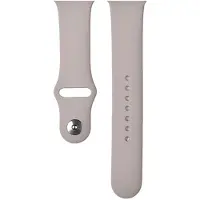 24hShop Bracelet Deluxe Sport pour Apple Watch 41mm/ 40mm/ 38mm gris lavande (20 mm, Silicone), Sangles de montre, Gris, Violet