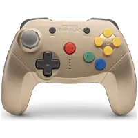 Retro Fighters Brawler64 Pc Wireless Gamepad Beige