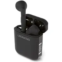 LEDWOOD Écouteurs - TWS - Apollo S Black (Sans fil), Écouteurs, Noir