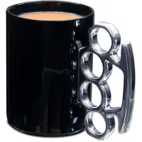 Winkee Mug - Knuckleduster, Tasse, Noir